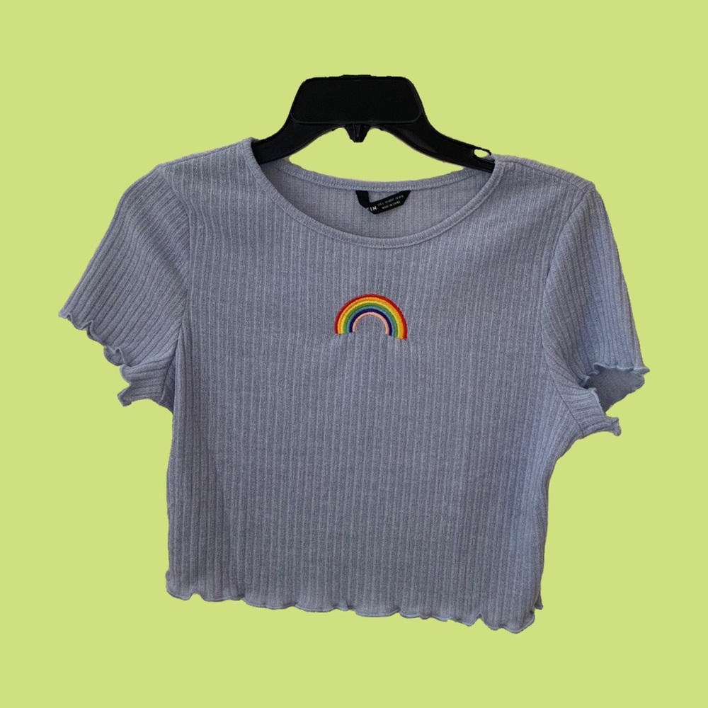 embroidered baby tee